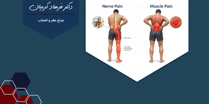 از کجا بفهمیم درد کمر عصبی است یا عضلانی؟ از کجا بفهمیم درد کمر عصبی است یا عضلانی؟